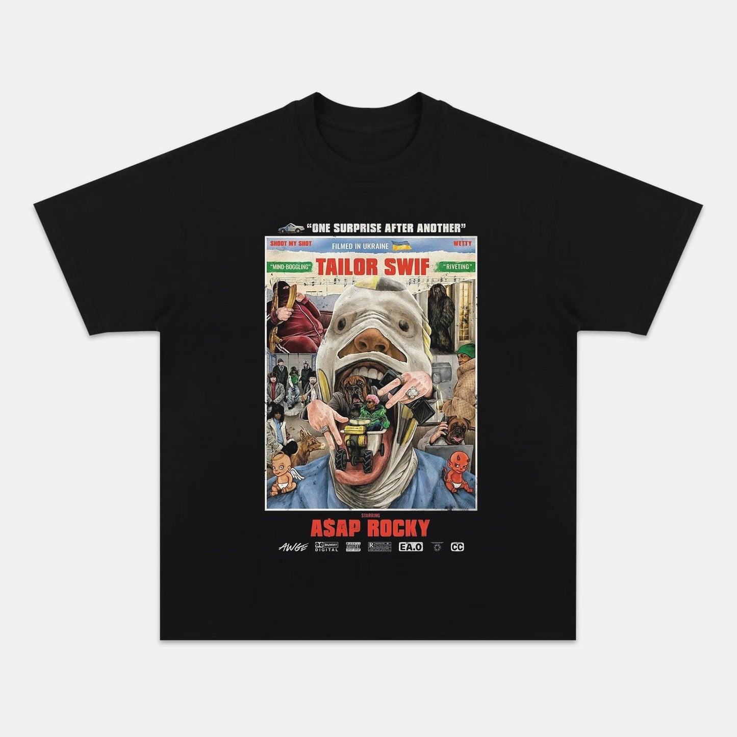 ASAP ROCKY & TAILOR SWIF TEE
