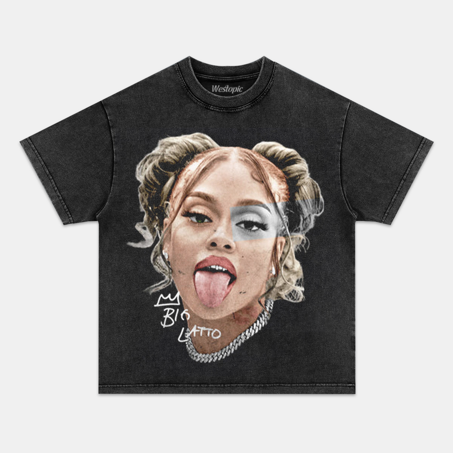 BIG LATTO BIG FACE TEE