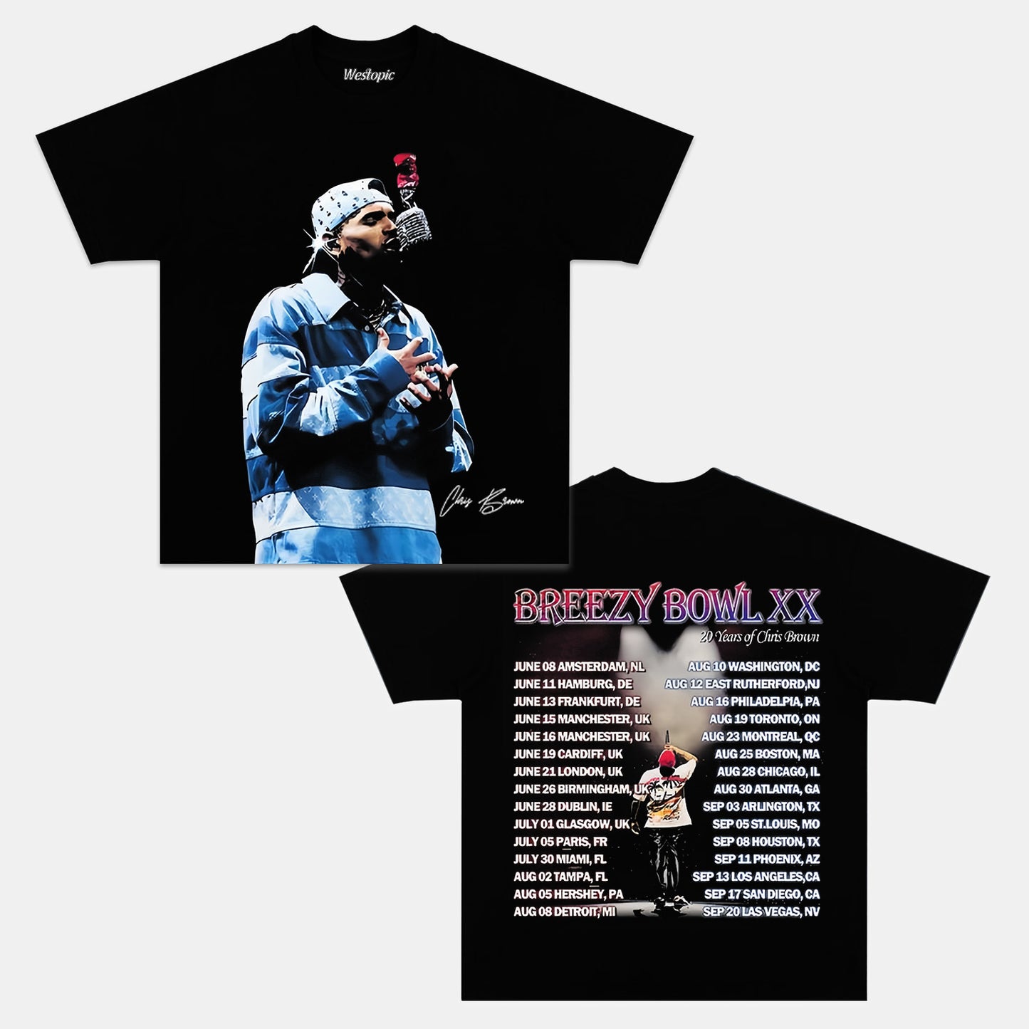 CHRIS BROWN TEE