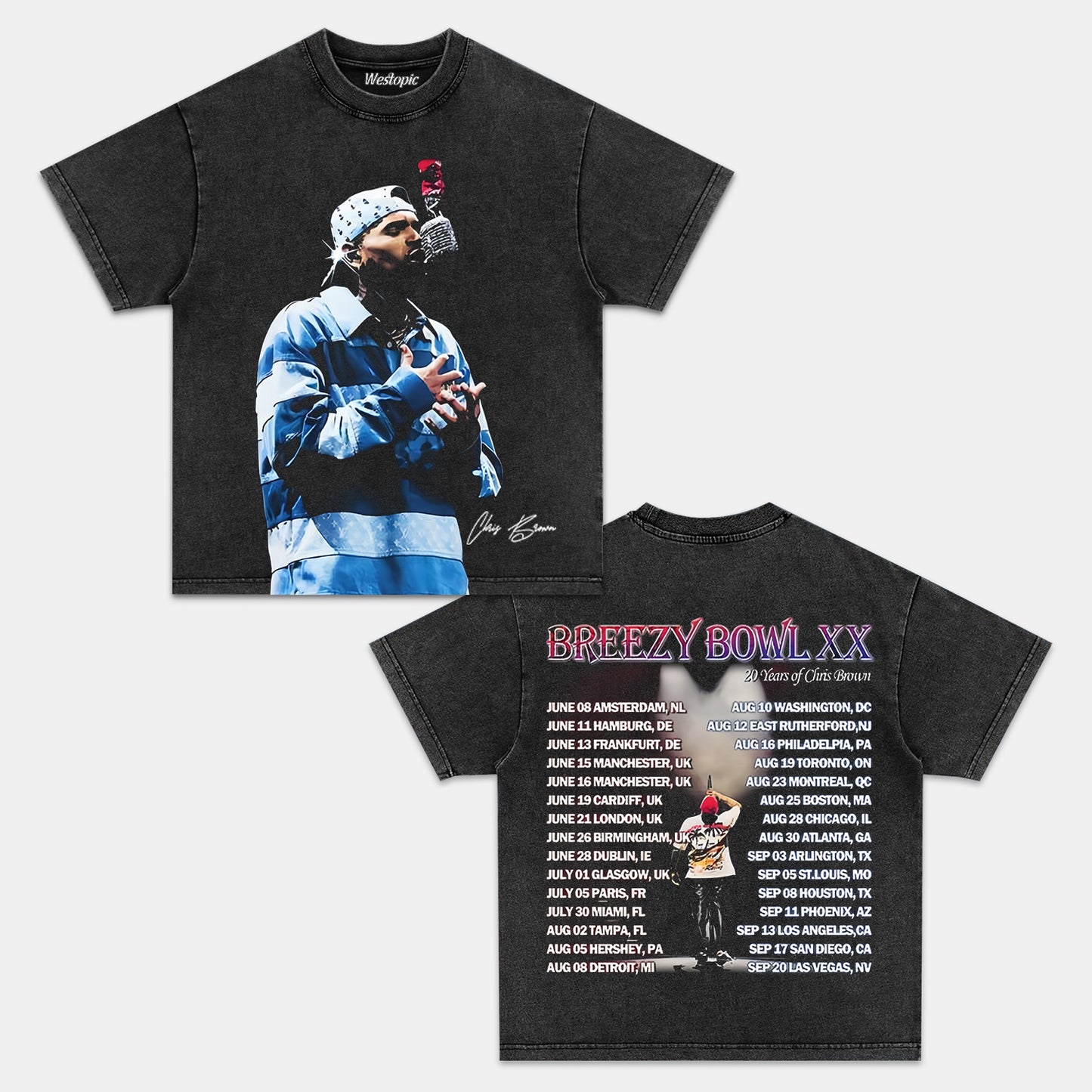 CHRIS BROWN TEE