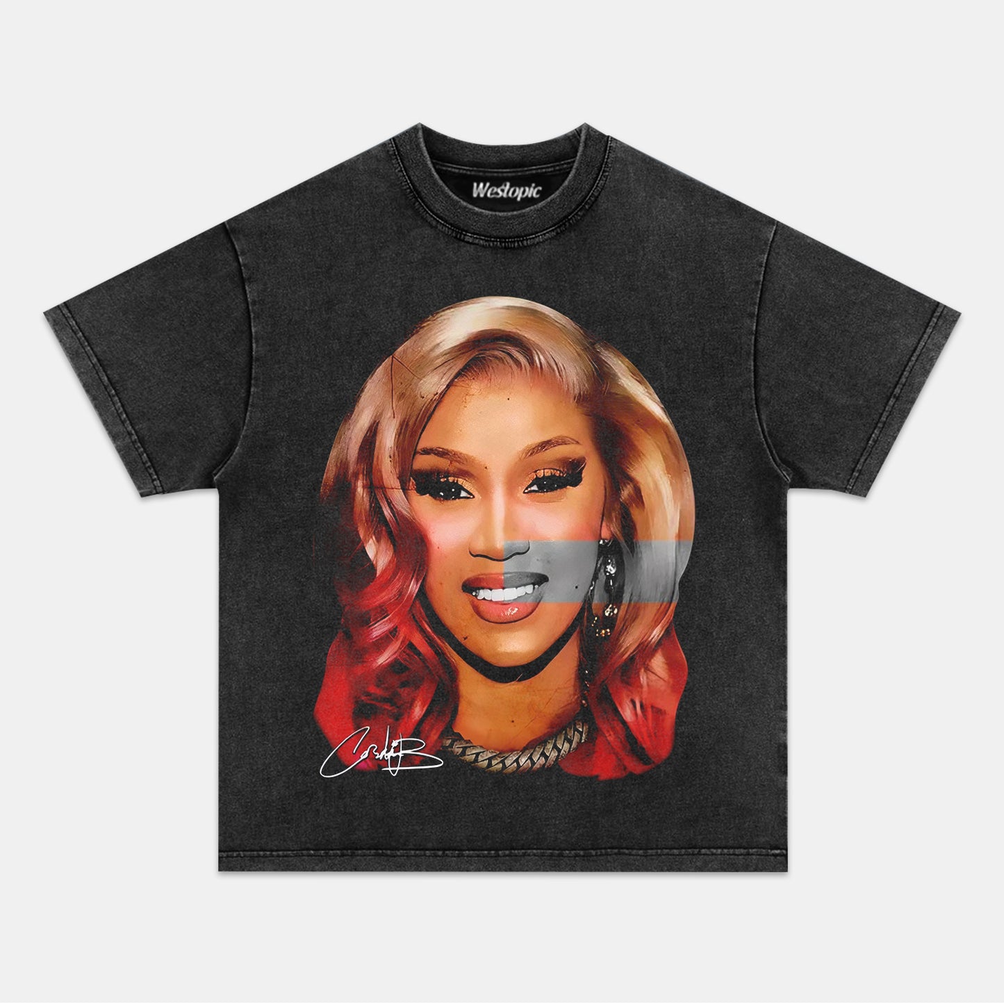 Cradi B BIG FACE TEE