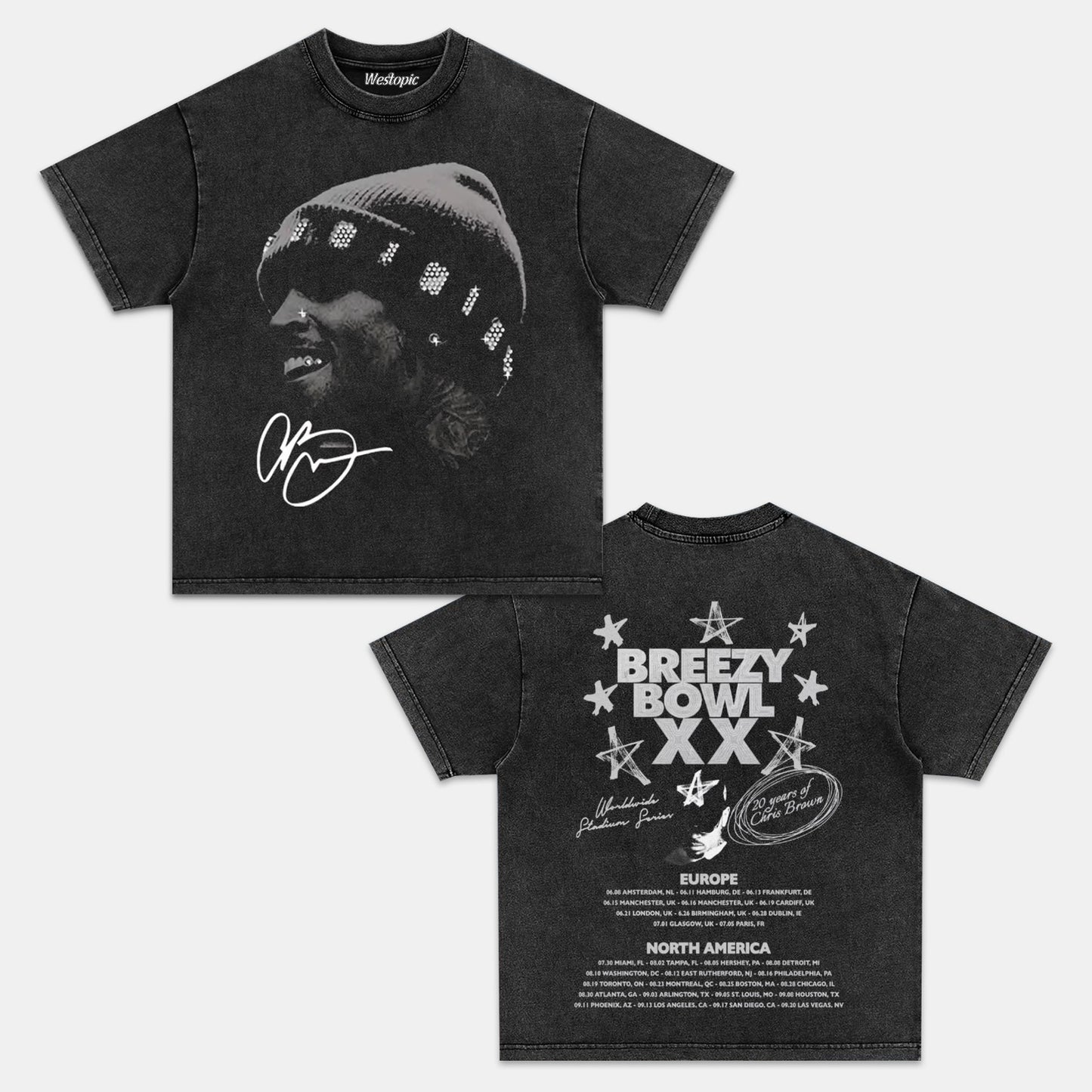 CHRIS BROWN TEE