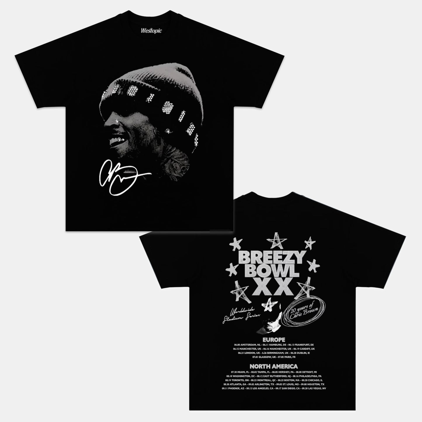 CHRIS BROWN TEE
