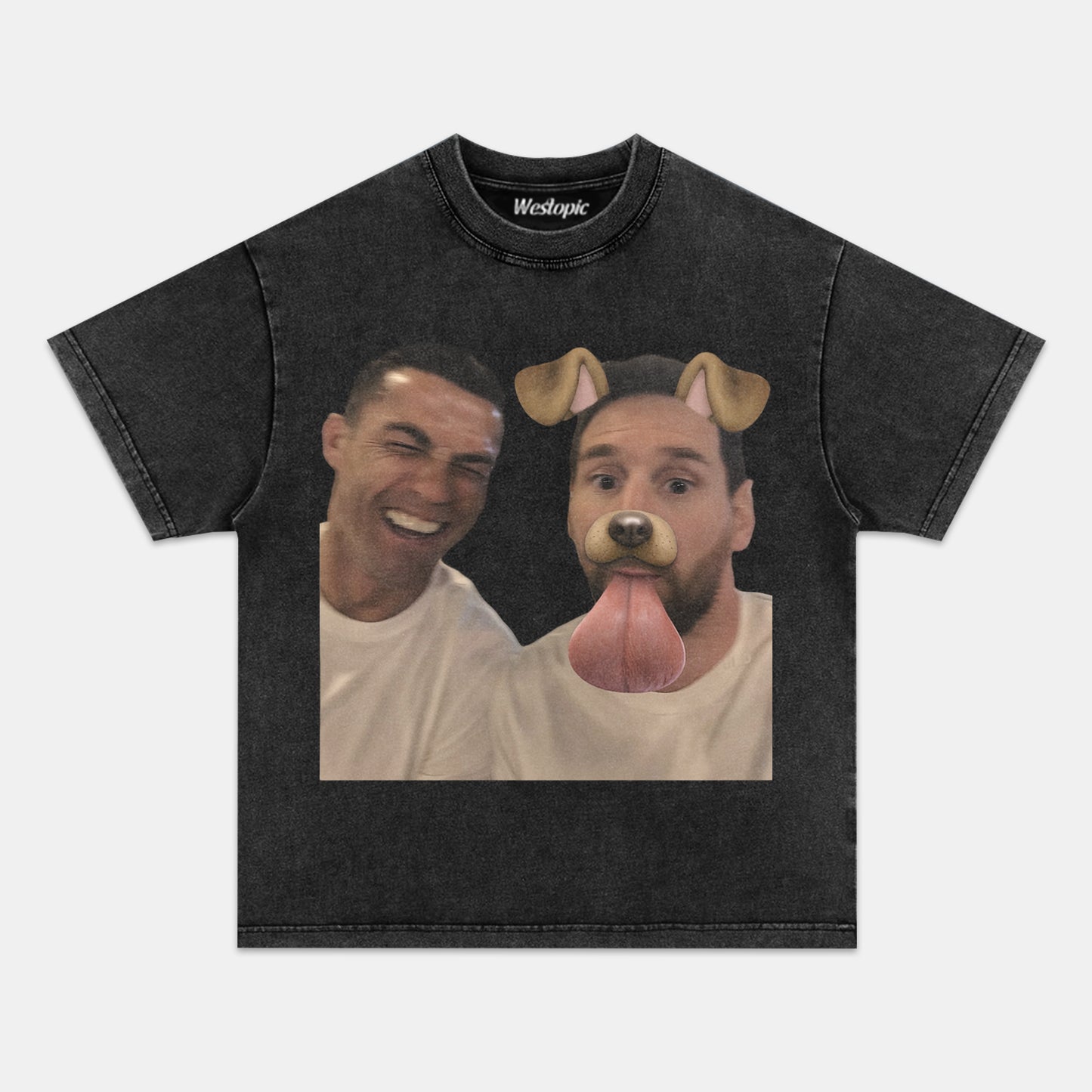 CRISTIANO RONALDO & LIONEL MESSI TEE 2