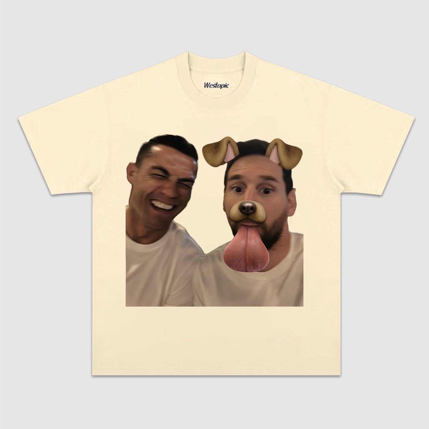 CRISTIANO RONALDO & LIONEL MESSI TEE 2