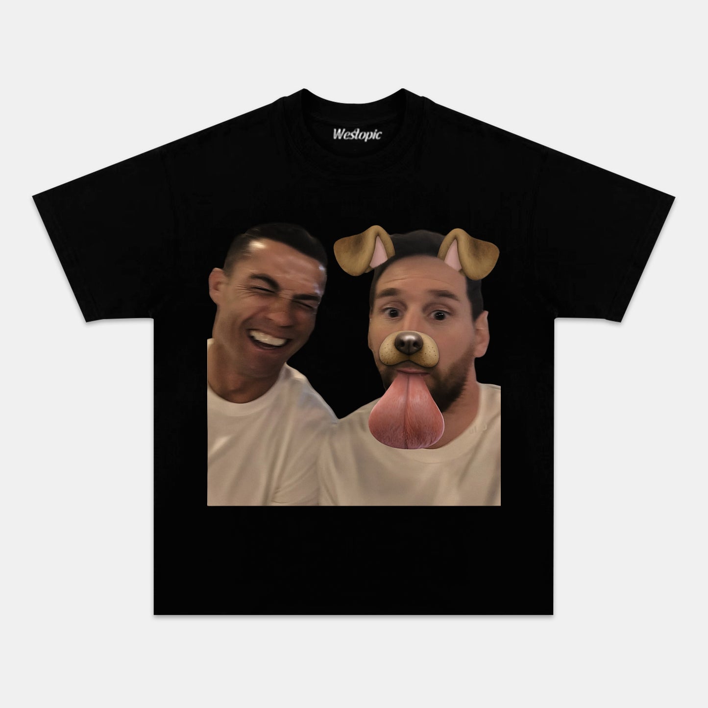 CRISTIANO RONALDO & LIONEL MESSI TEE 2