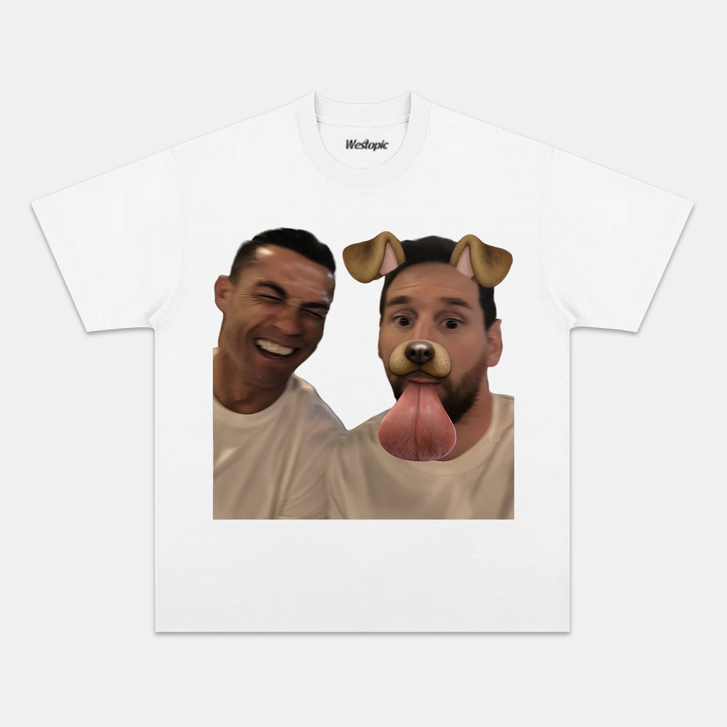 CRISTIANO RONALDO & LIONEL MESSI TEE 2