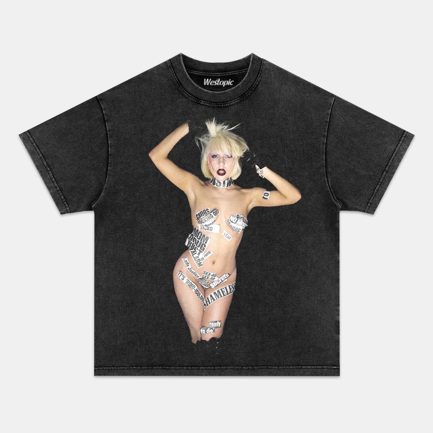 LADY GAGA TEE. 6.13
