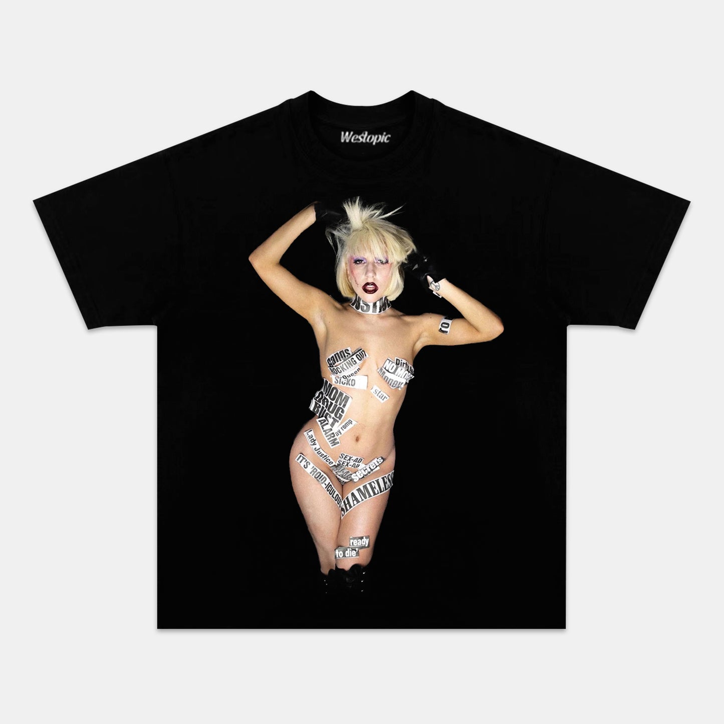 LADY GAGA TEE. 6.13