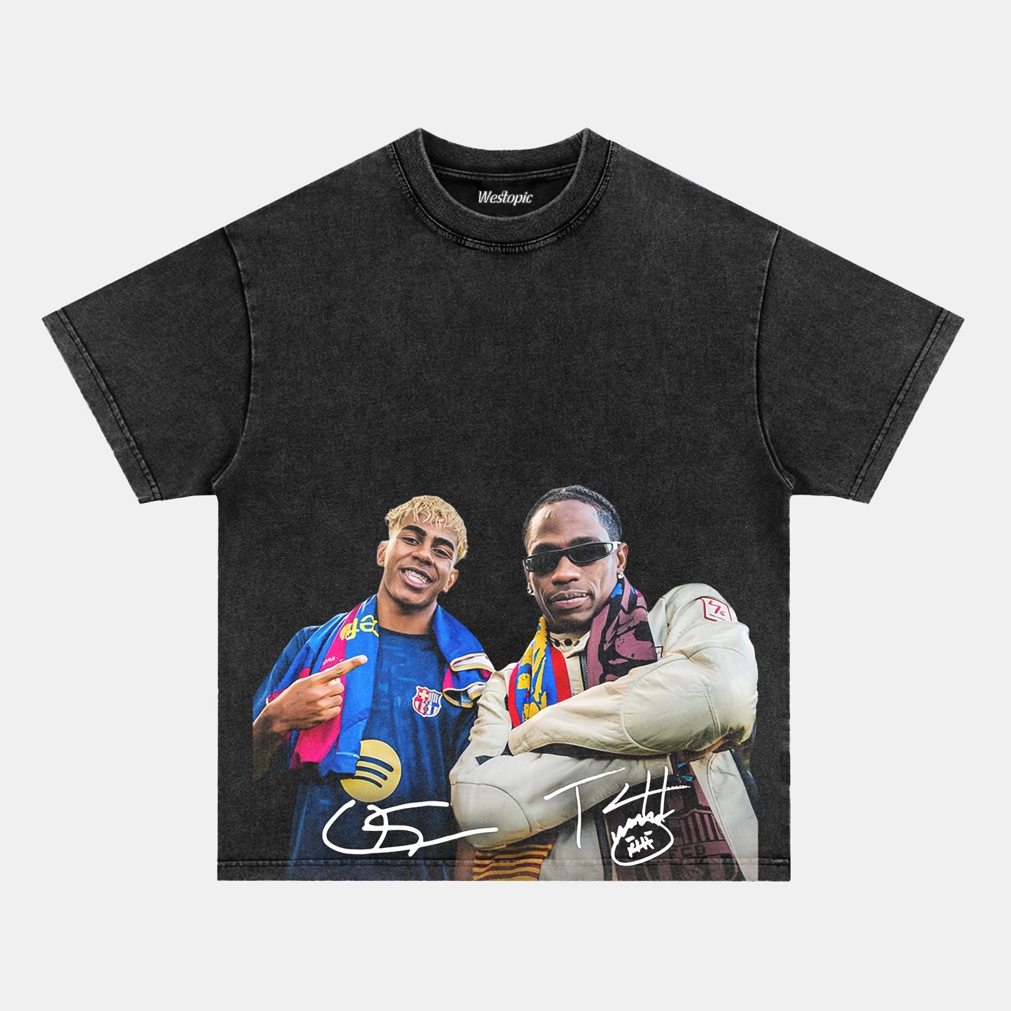 LAMINE YAMAL & TRAVIS SCOTT TEE