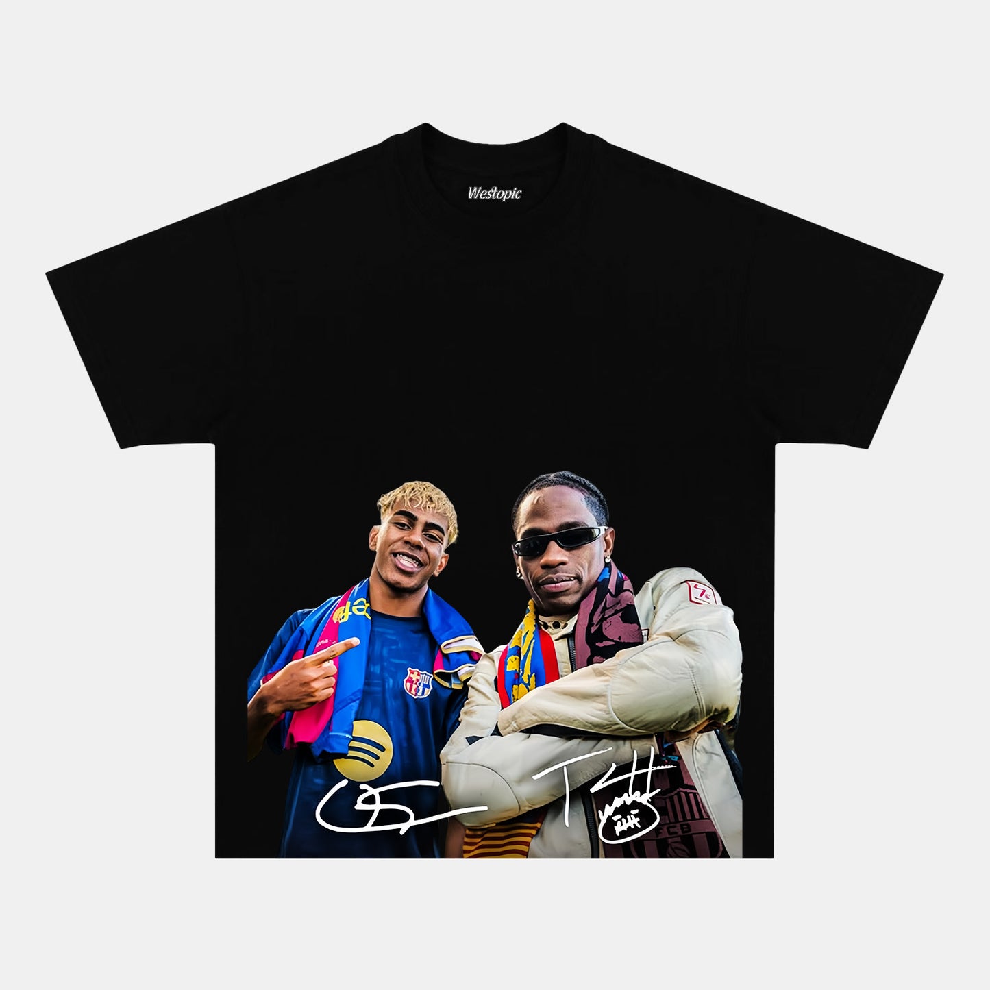 LAMINE YAMAL & TRAVIS SCOTT TEE