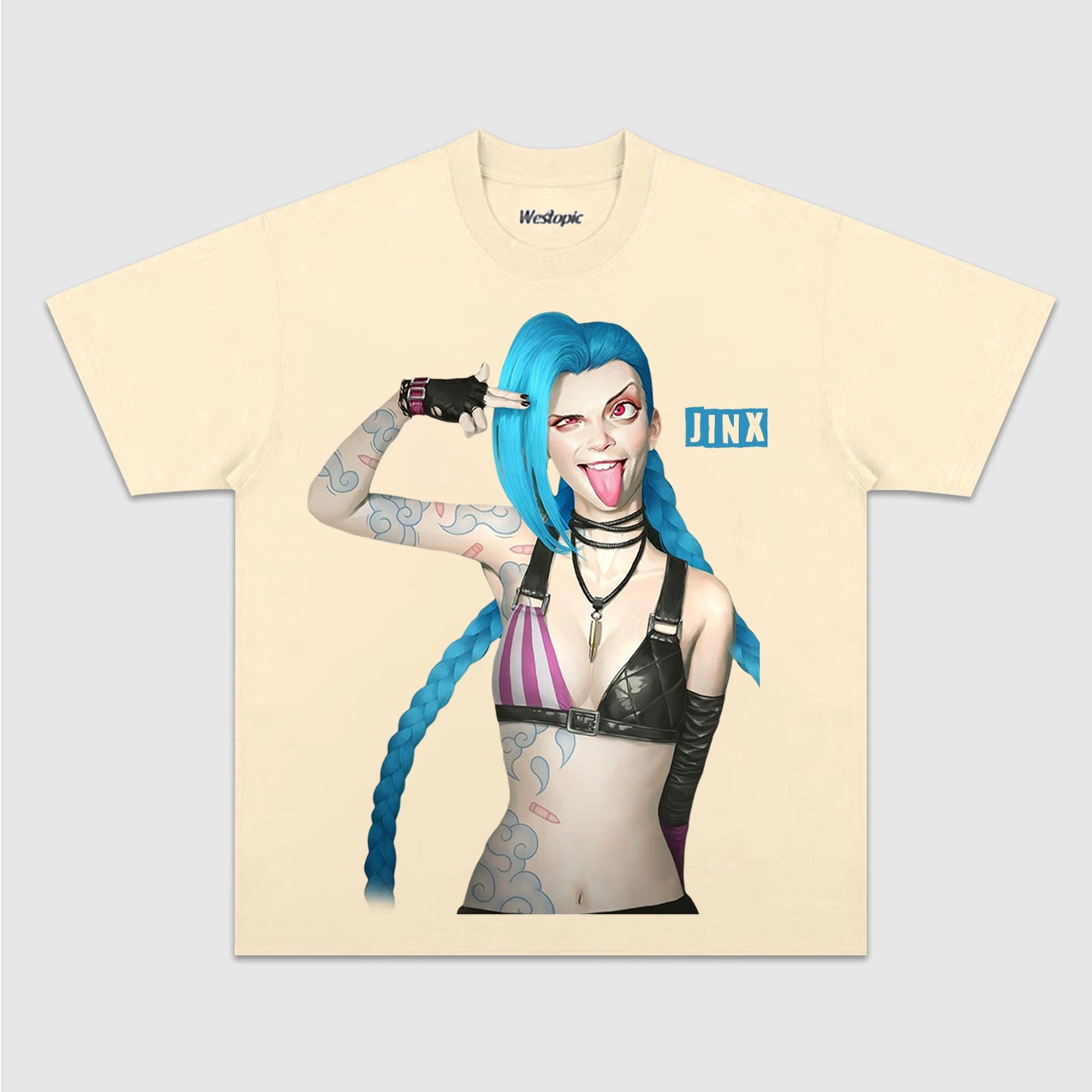 League of Legends & Jinx TEE