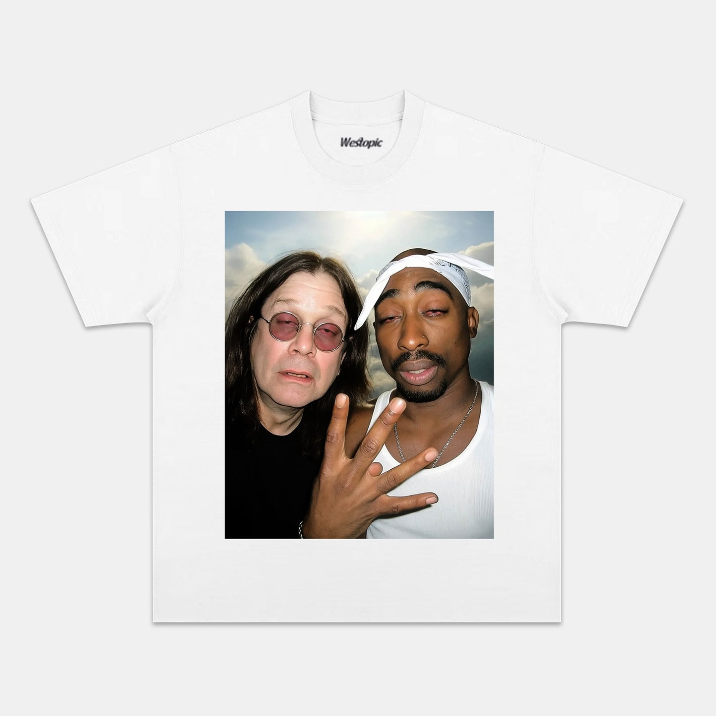 Ozzy Osbourne & Tupac Shakur TEE.