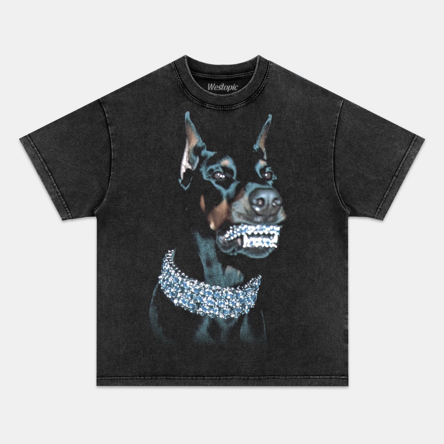 RETRO STREET STYLE& DOBERMAN TEE