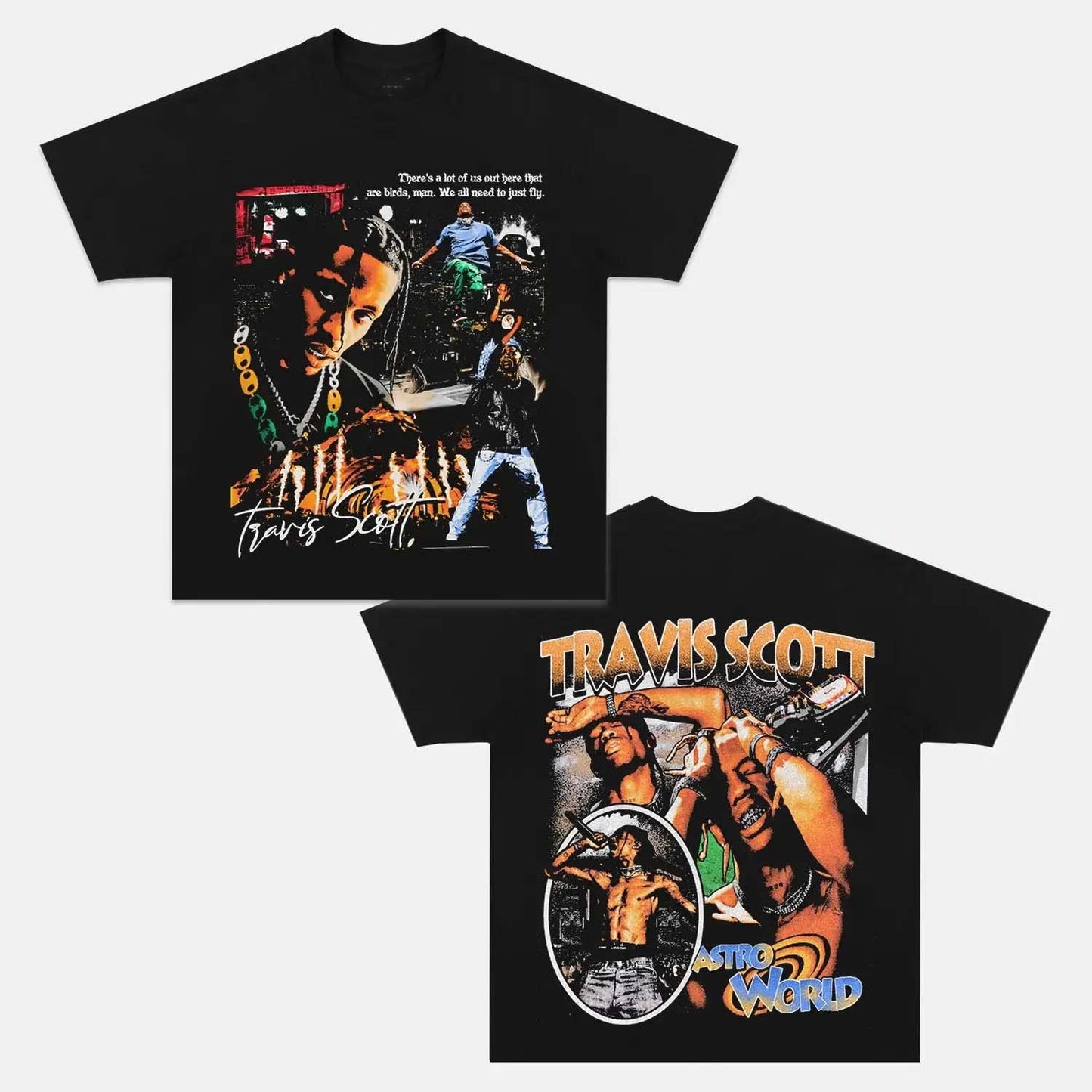 TRAVIS SCOTT VINTAGE TEE 3.0