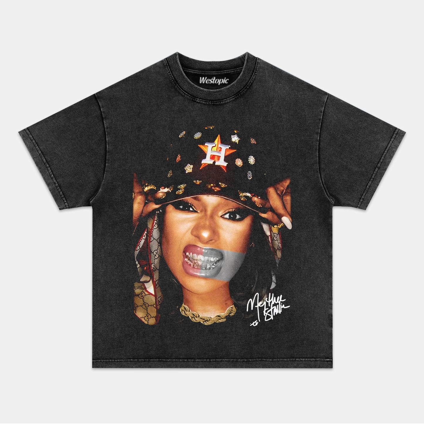THEE STALLION BIG FACE TEE