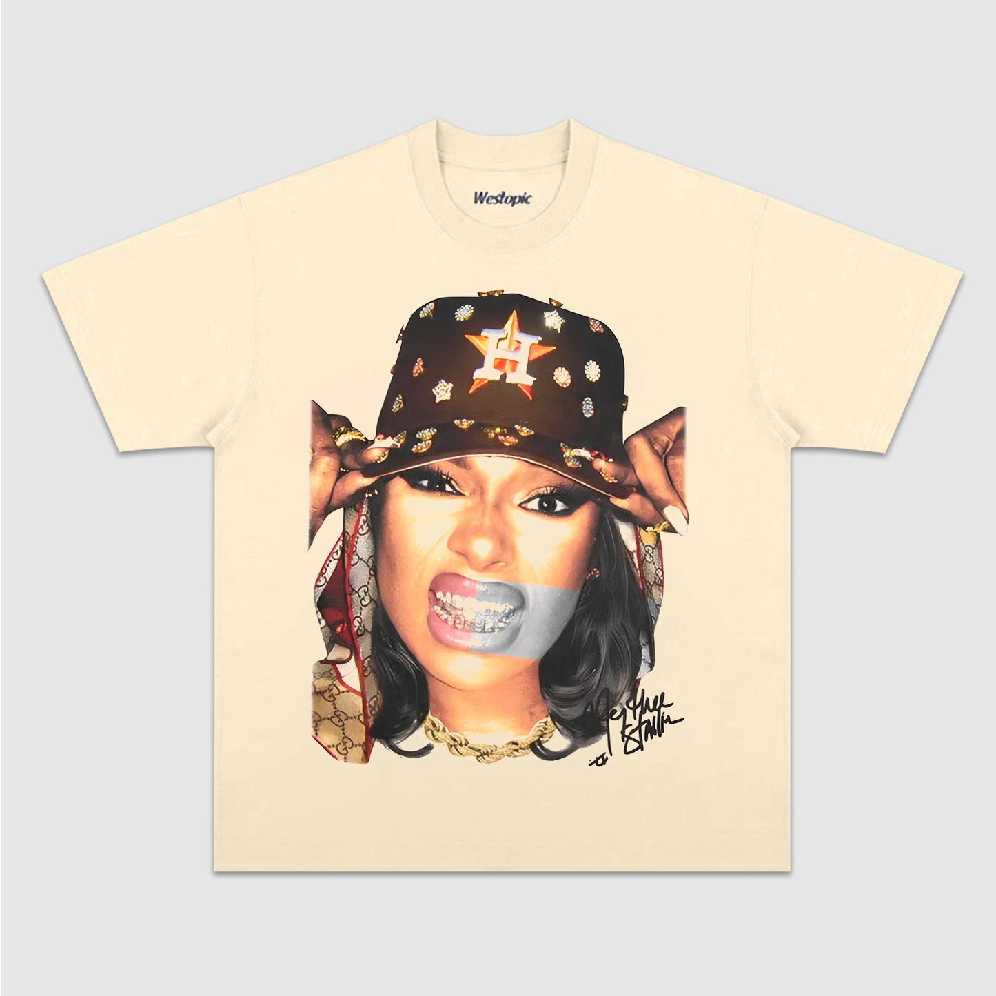 THEE STALLION BIG FACE TEE