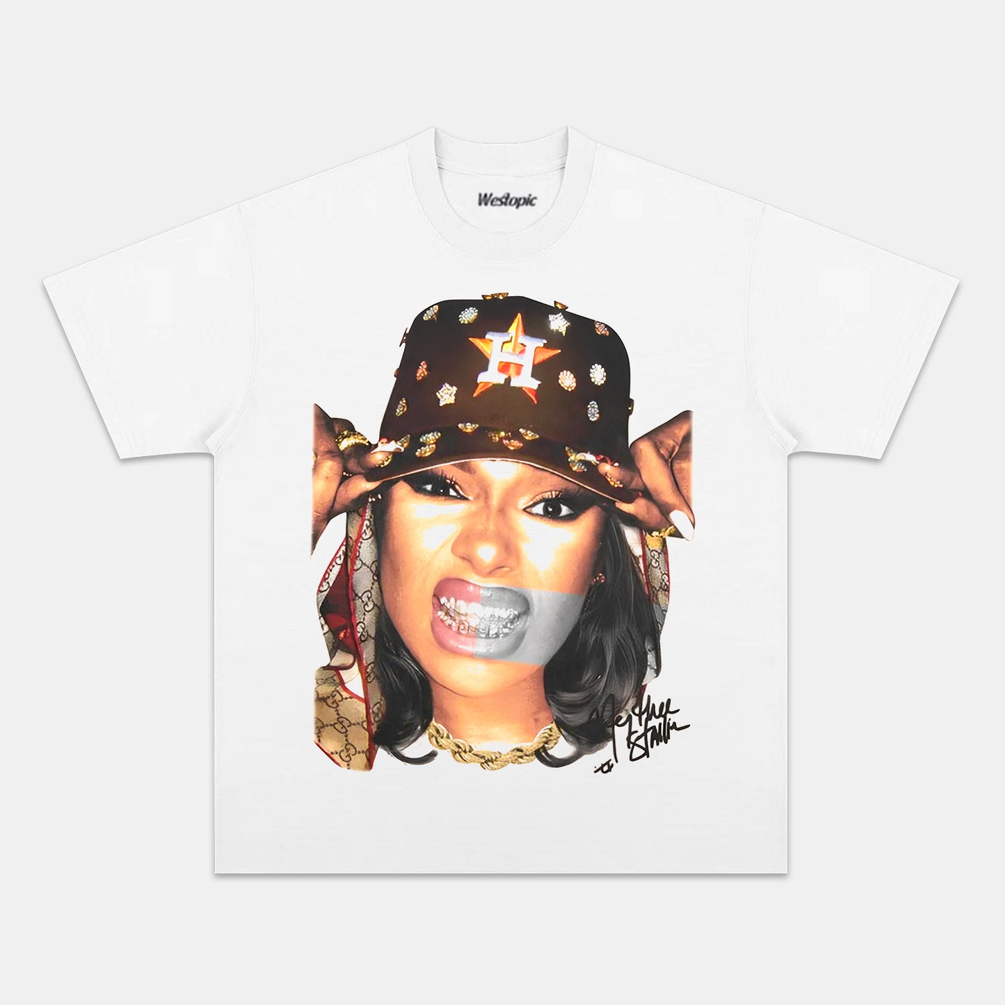 THEE STALLION BIG FACE TEE