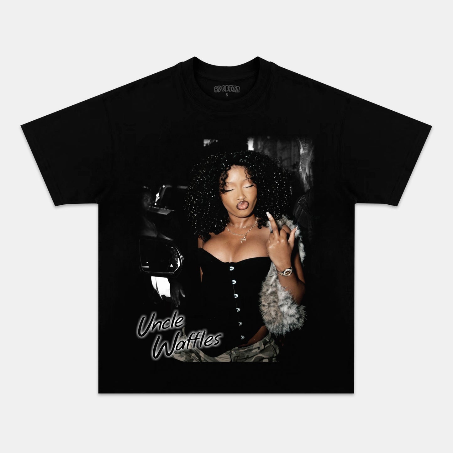 UNCLE WAFFLES TEE
