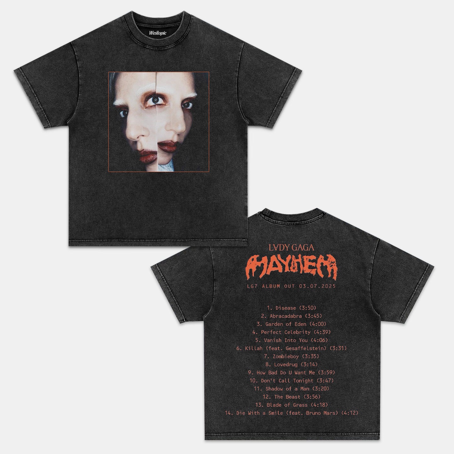 ladygaga TEE V7