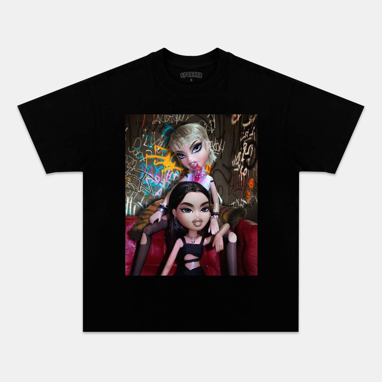 Miley cyrus and dua lipa & Barbie TEE