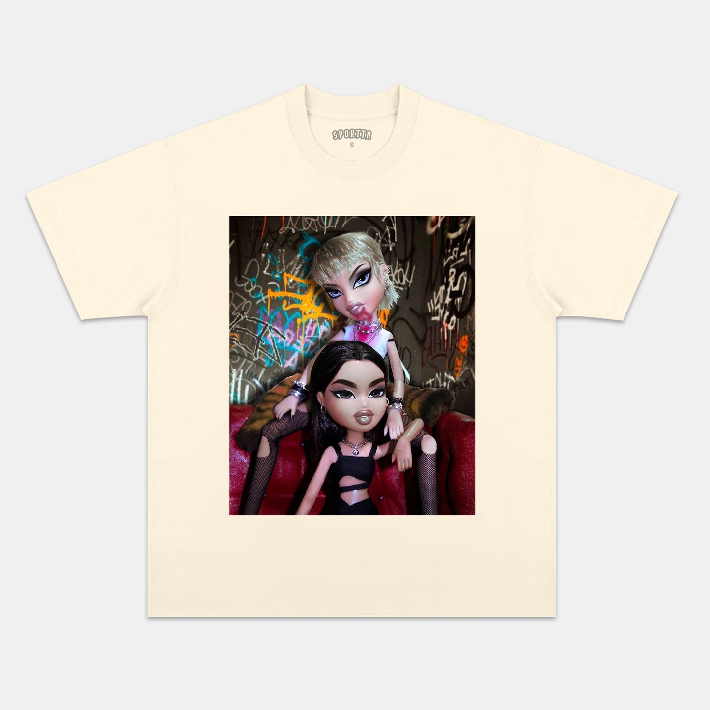 Miley cyrus and dua lipa & Barbie TEE