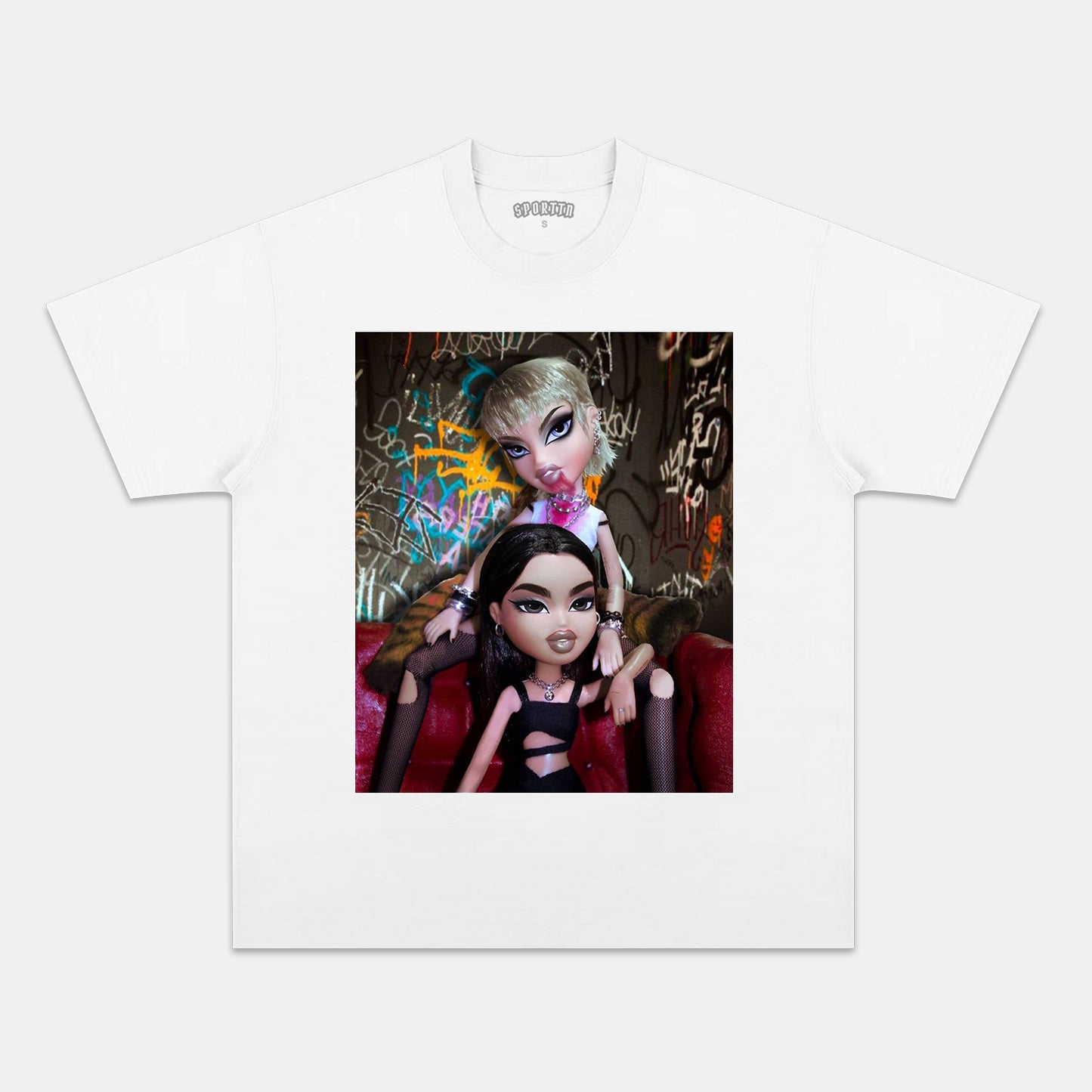 Miley cyrus and dua lipa & Barbie TEE