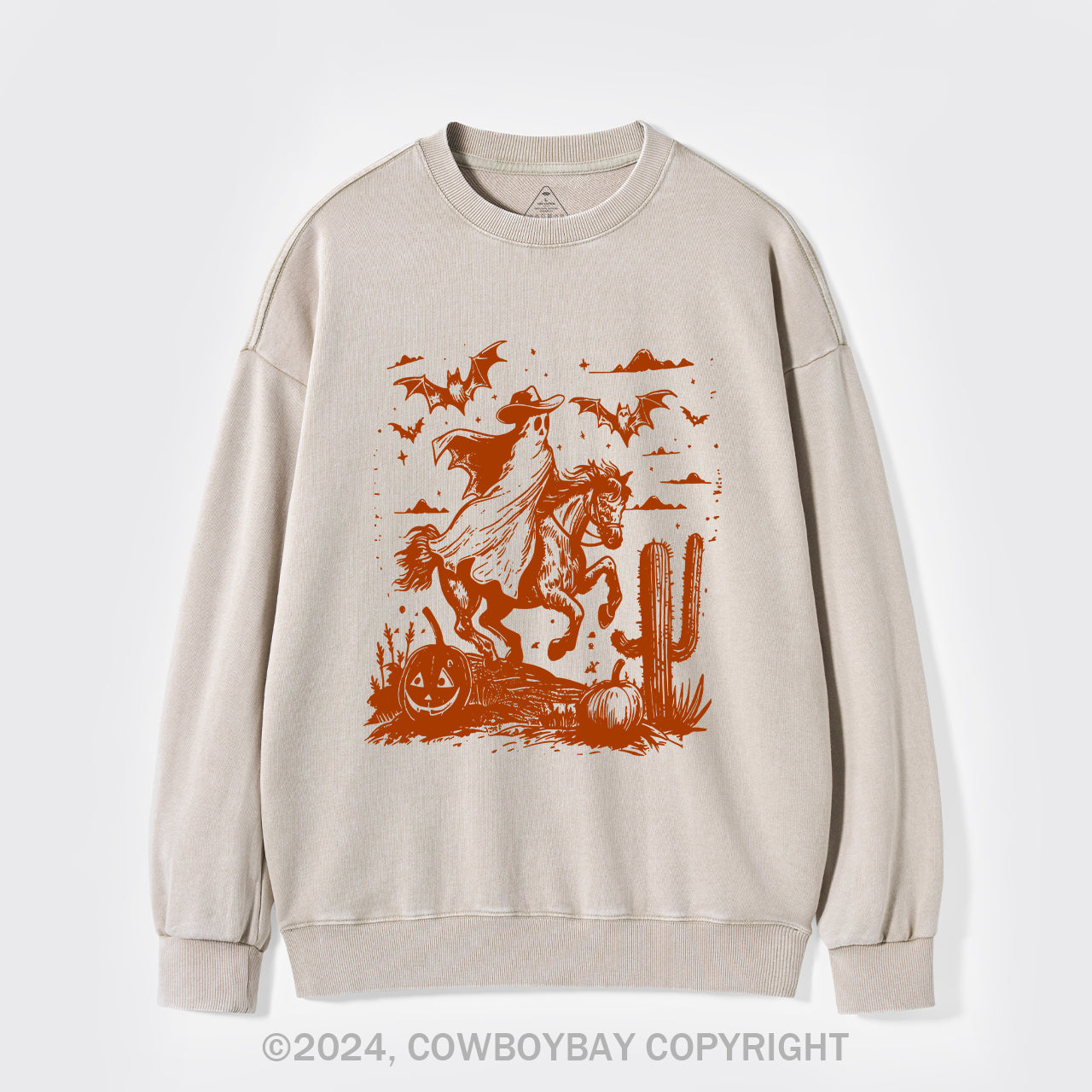 Western Ghost Washed Sweatshirts