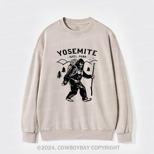 Yosemite Natl Park Washed Sweatshirts