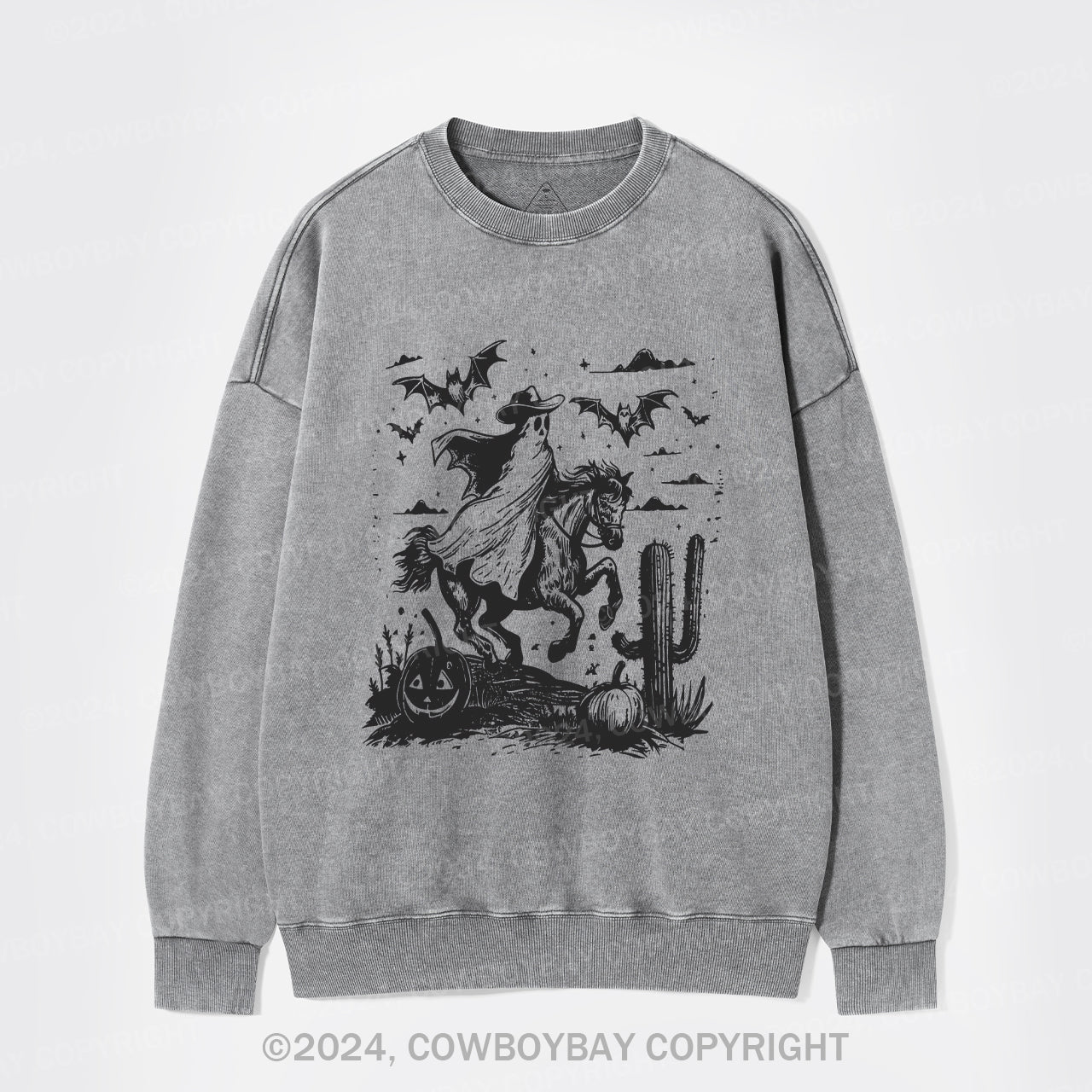 Western Ghost Washed Sweatshirts