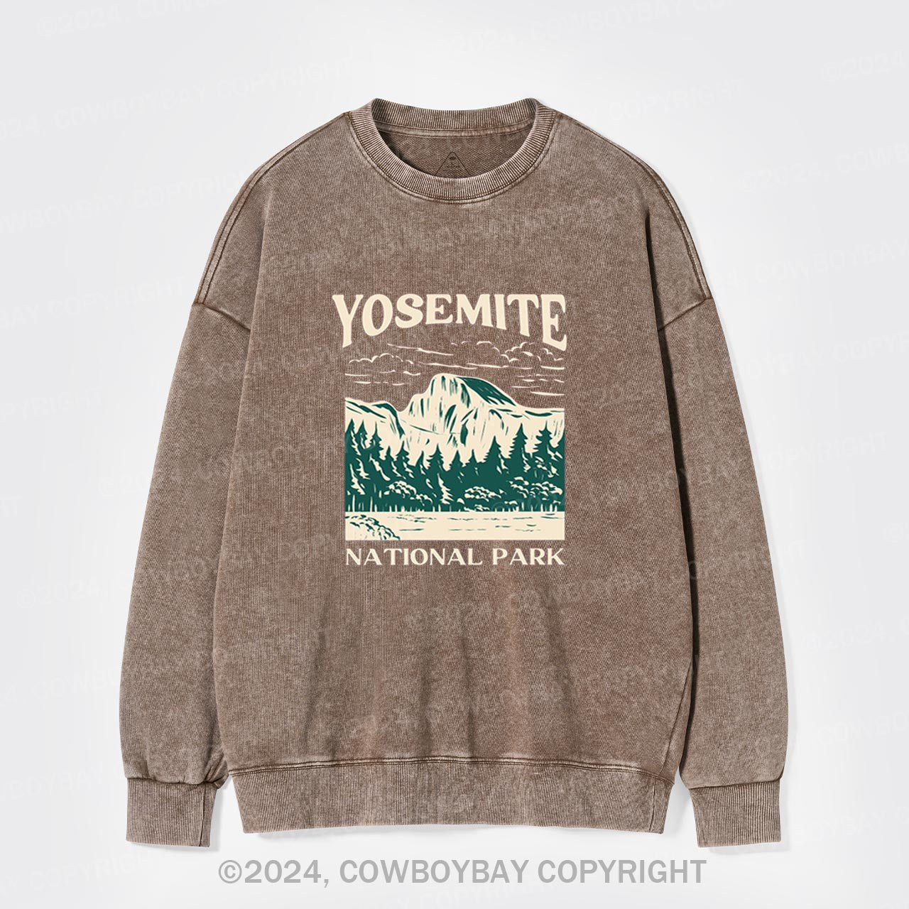 Yosemite Hiking Washed Sweatshirts