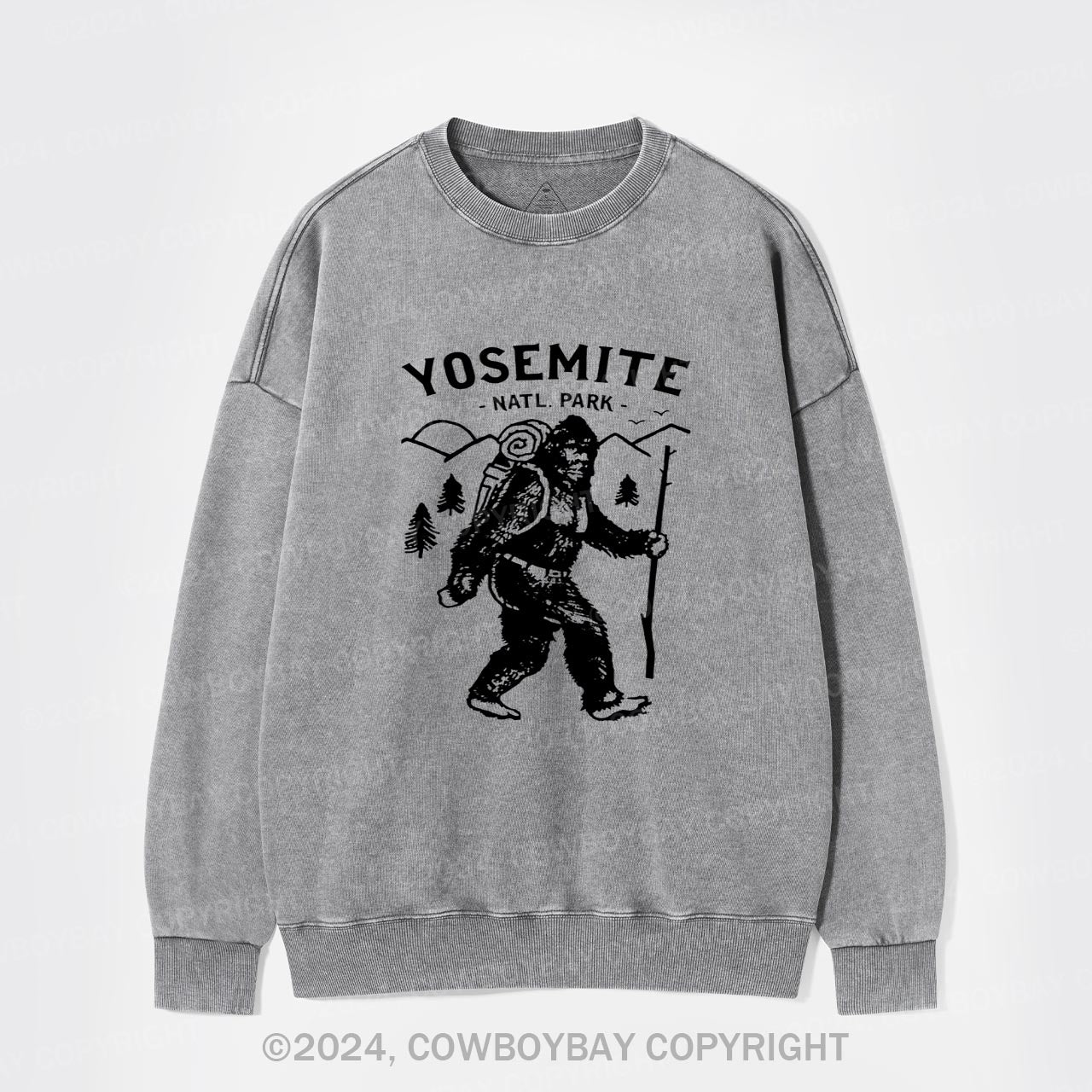 Yosemite Natl Park Washed Sweatshirts