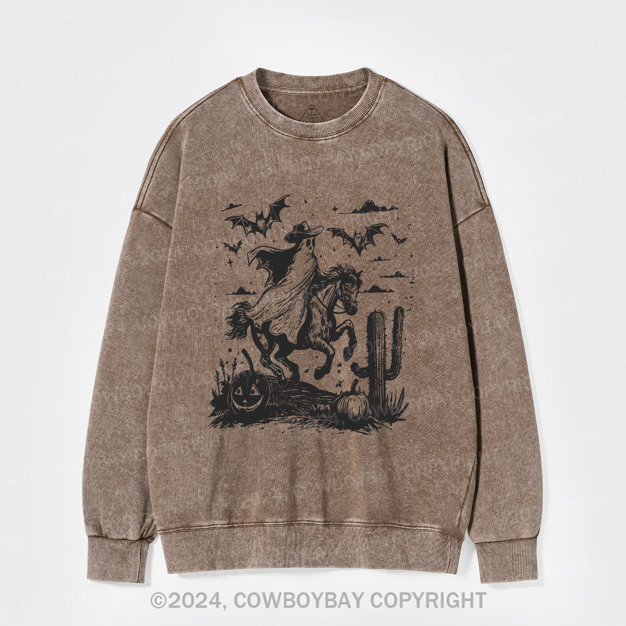 Western Ghost Washed Sweatshirts