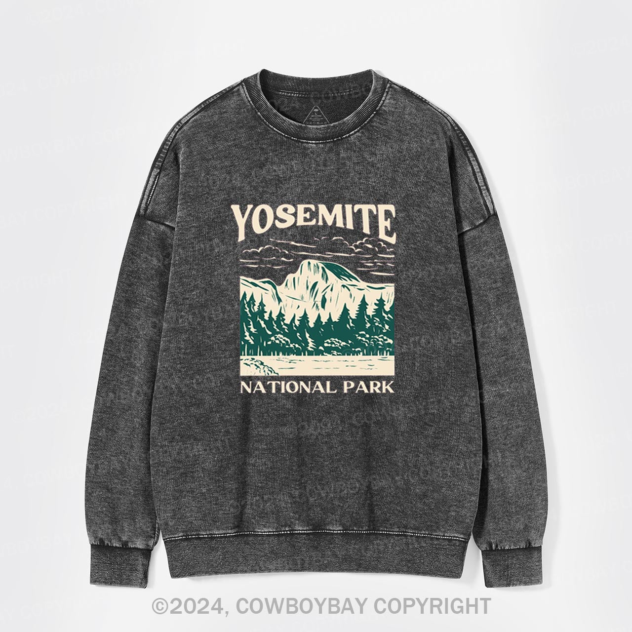 Yosemite Hiking Washed Sweatshirts