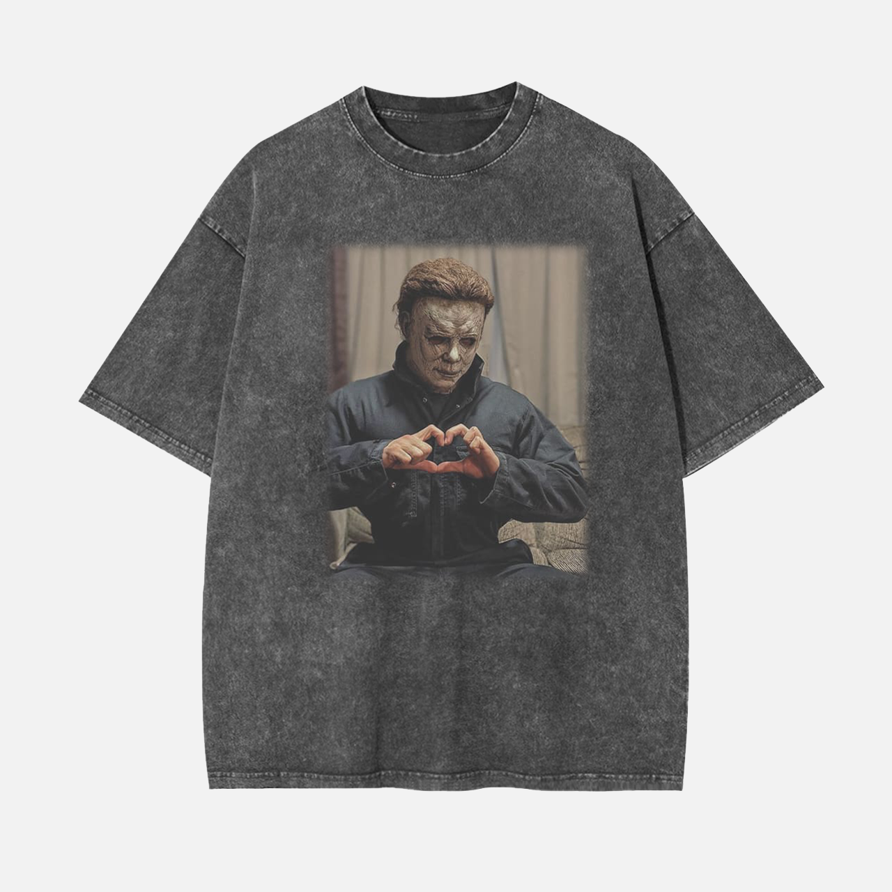 RETRO MICHAEL MYERS HEART HANDS TEE