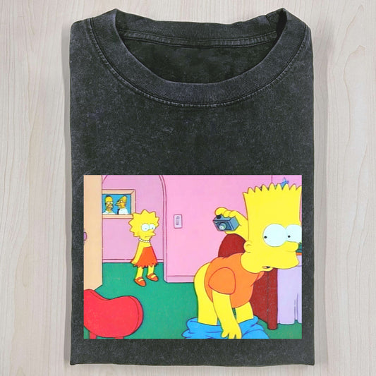 BART SIMPSON & LISA SIMPSON T-SHIRT