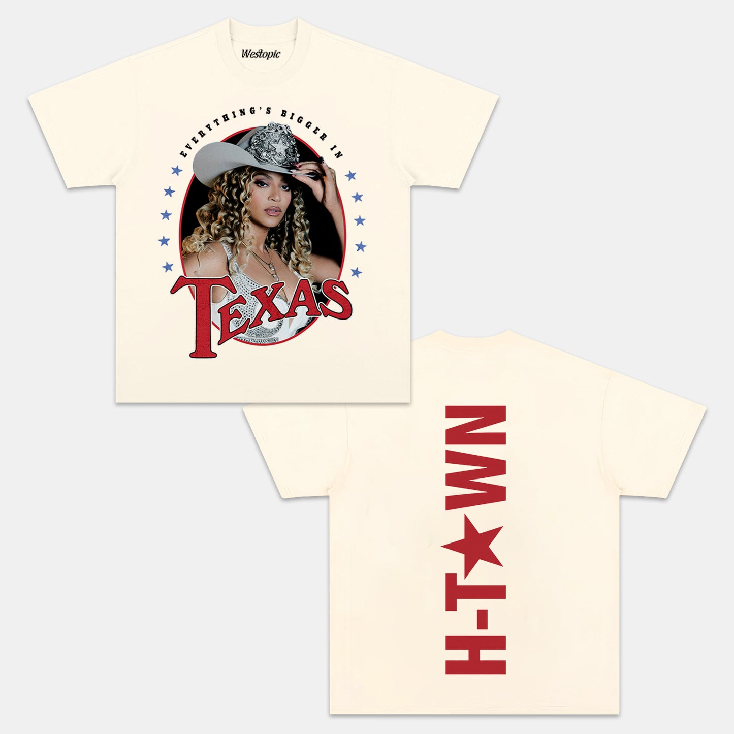 BEYONCÉ & HTX WEB EXCLUSIVE V2 TEE.