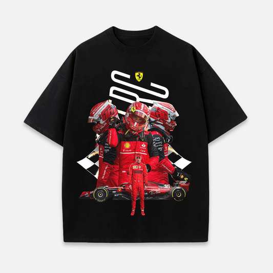 F1 CHARLES LECLERC VINTAGE TEE V3