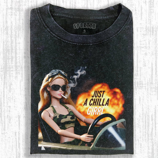 CHILL GIRL MEME T-SHIRT