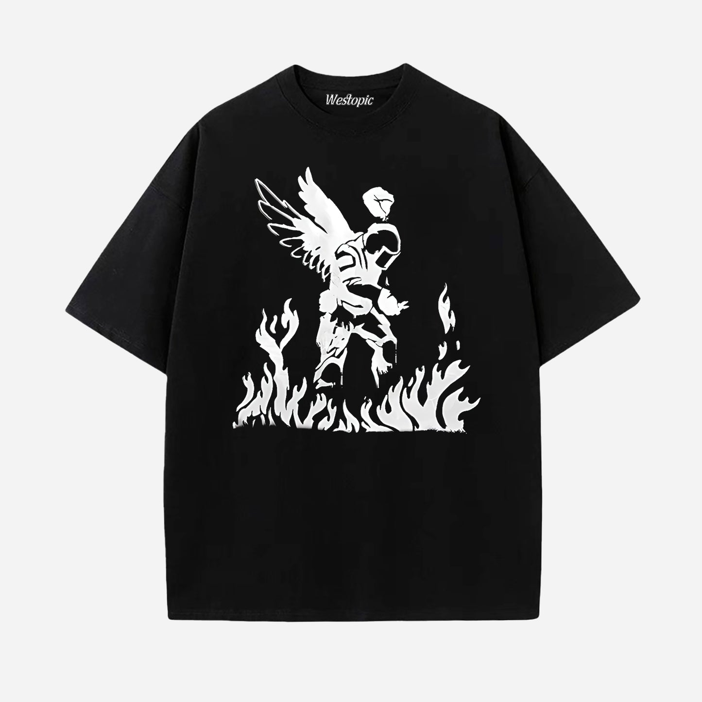 CS GO DEFUSING ANGEL  T-SHIRT