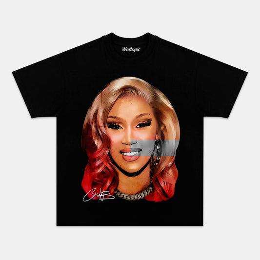 Cradi B  BIG FACE TEE