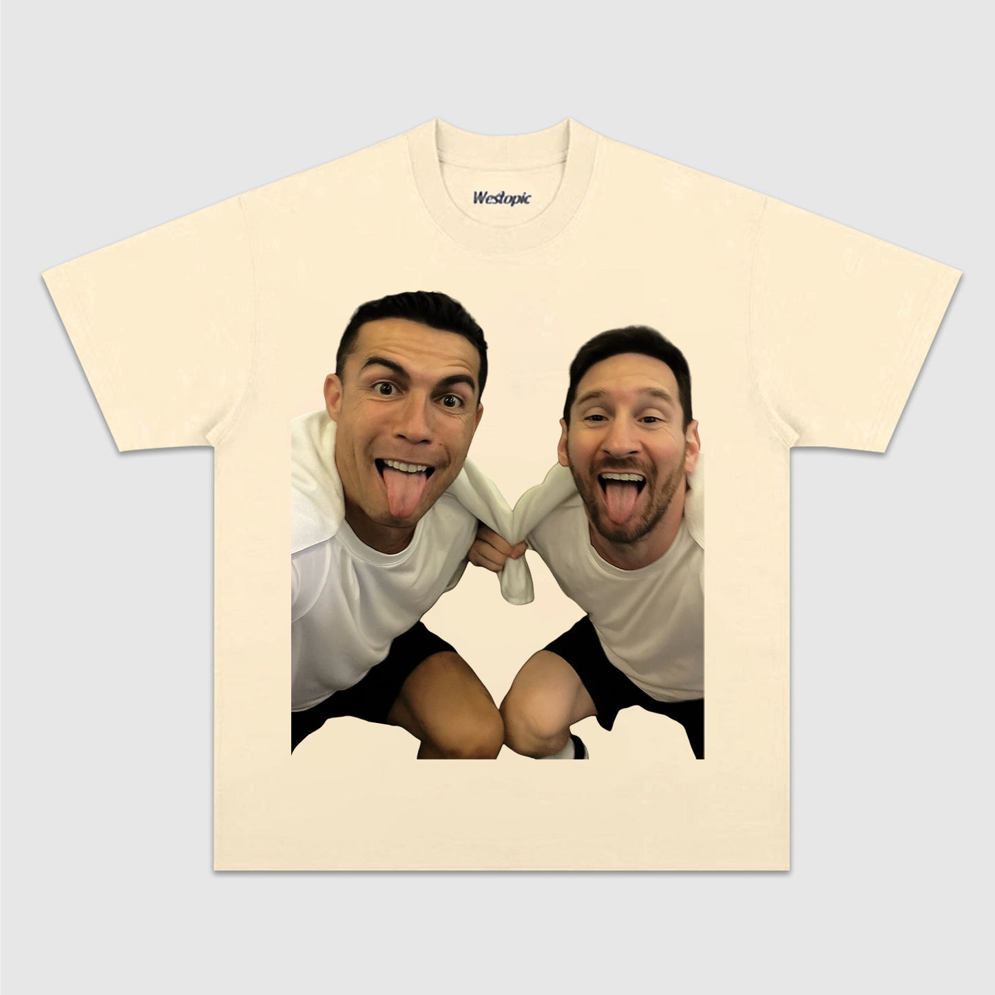 CRISTIANO RONALDO & LIONEL MESSI TEE 1