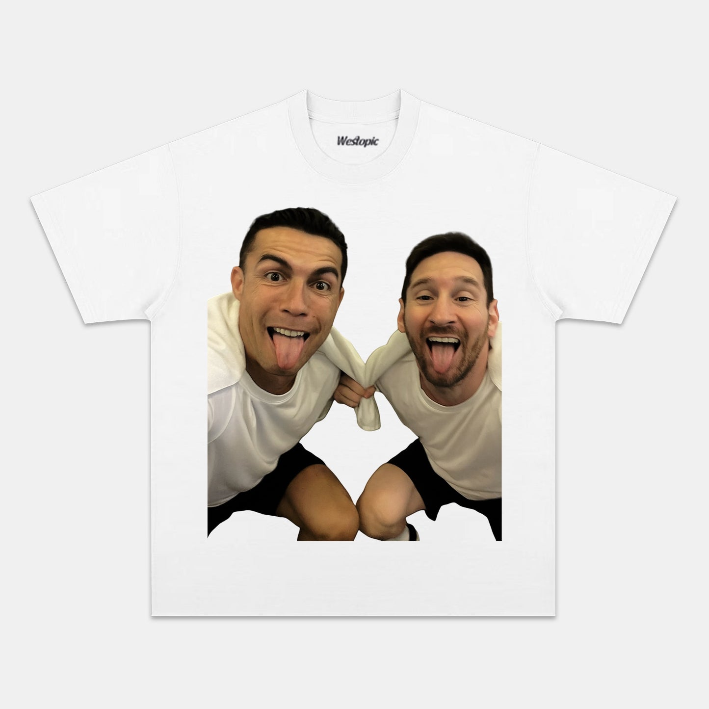 CRISTIANO RONALDO & LIONEL MESSI TEE 1
