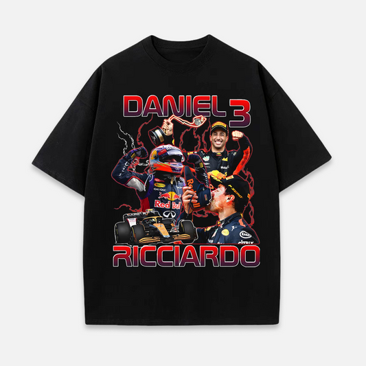 F1  GRAND PRIX DANIEL RICCIARDO VINTAGE TEE