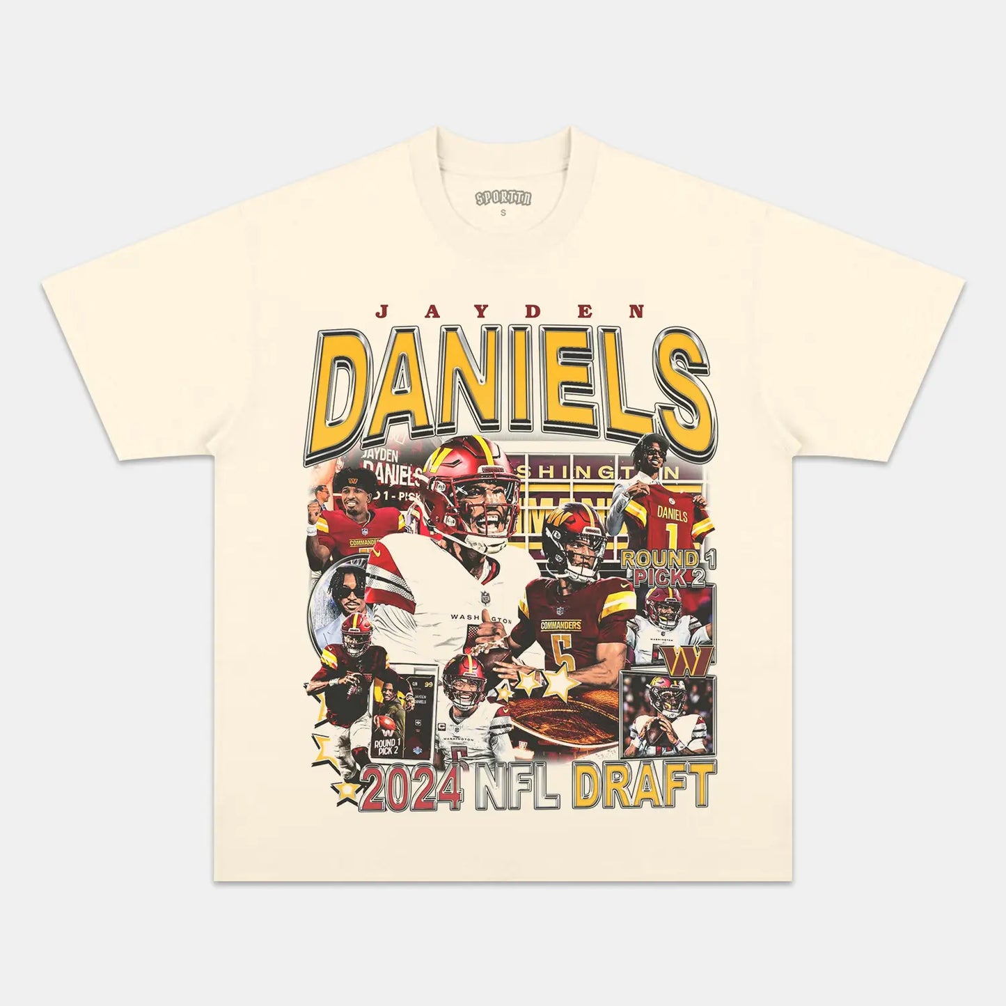 JAYDEN DANIELS - COMMANDERS TEE