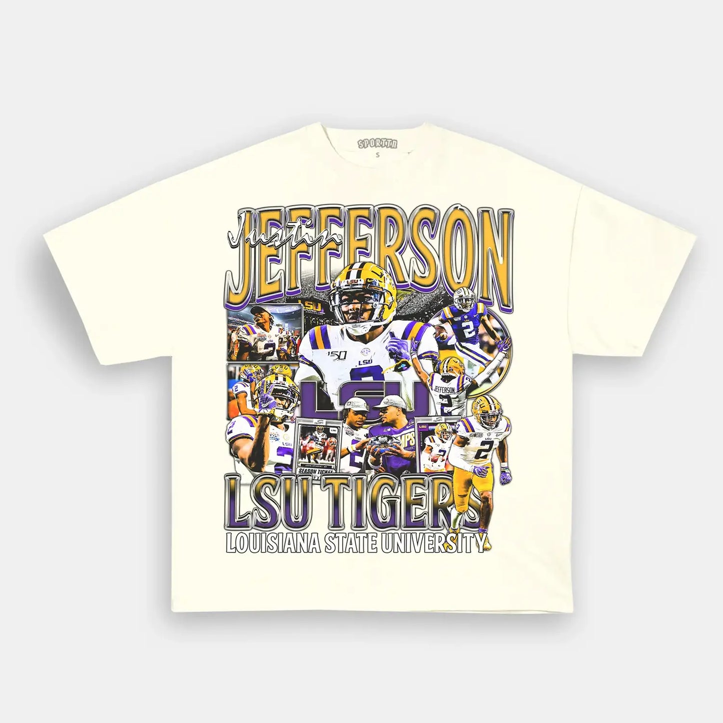 JUSTIN JEFFERSON - LSU TEE