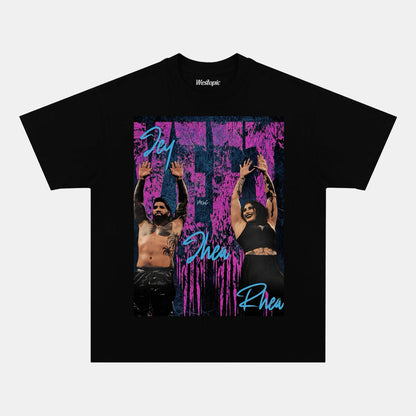 JEY USO & RHEA RIPLEY  TEE 2
