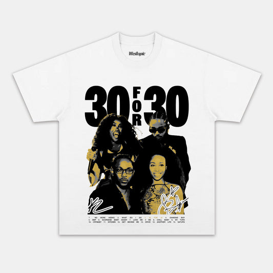 KENDRICK& SZA 30 FOR 30  TEE