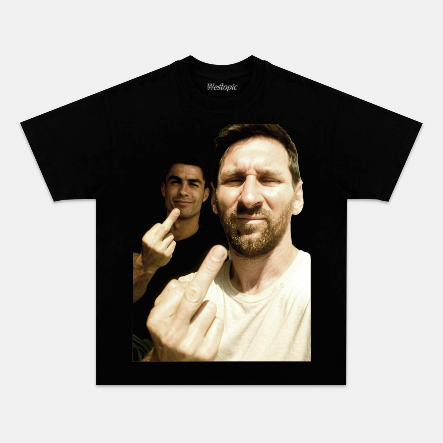 LEO MESSI &CRISTIANO RONALDO TEE