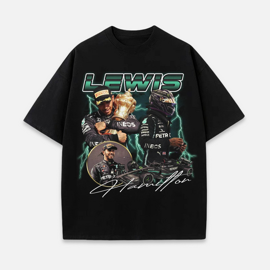 F1 LEWIS HAMILTON V2 VINTAGE TEE